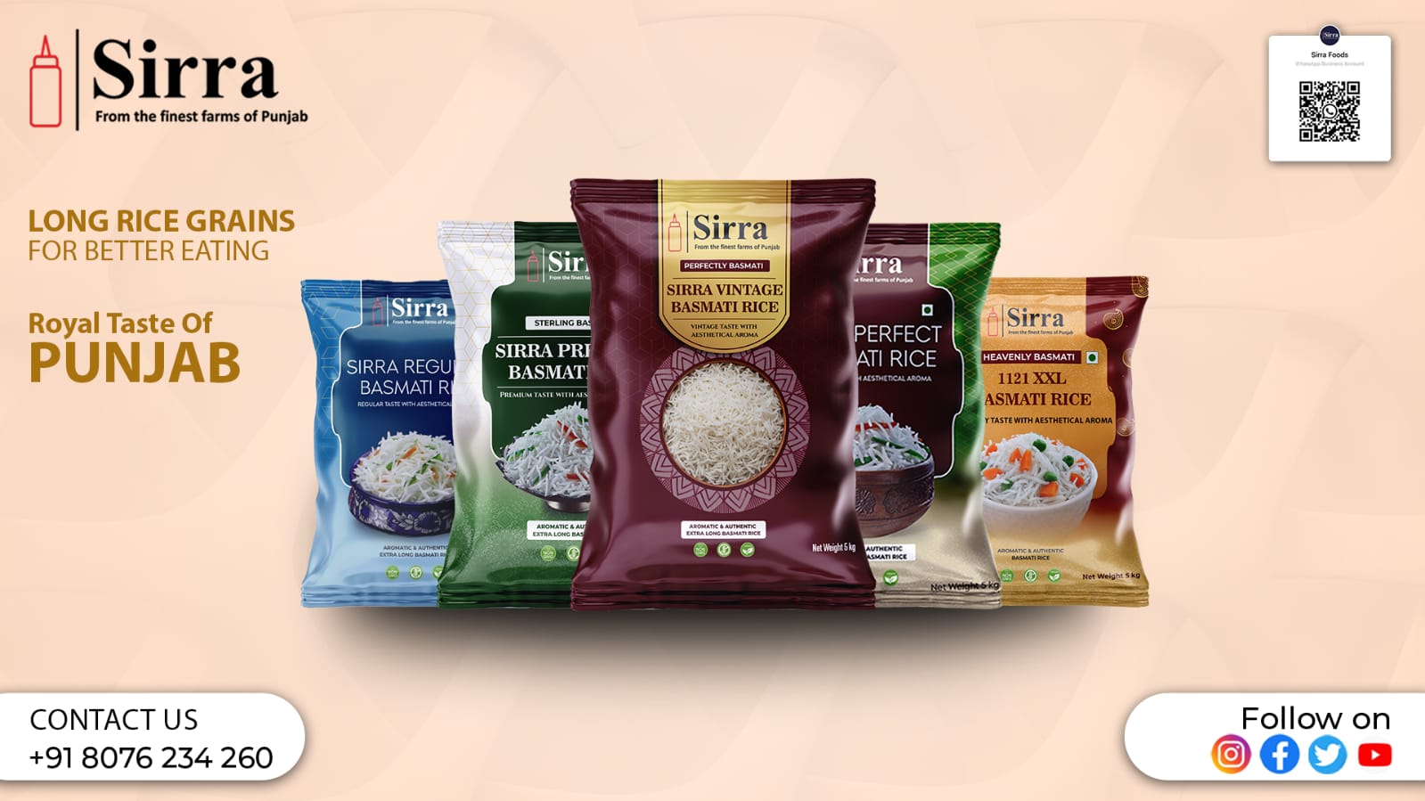 Best Basmati Rice Exporters In India | Sirra Foods